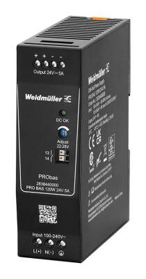 2838440000 WEIDMULLER PRO BAS 120W 24V 5A GÜÇ KAYNAĞI SWITCH-MODE - 1