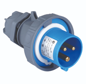 3125-301-1100-4H TP ELECTRIC 3X32A VİDALI DÜZ FİŞ CEE NORM IP67