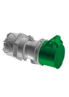 3125-304-1100-4H TP ELECTRIC 3X32A VİDALI UZATMA PRİZİ CEE NORM IP67 - 1