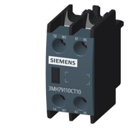 3MH7911-0CT10 SIEMENS YARDIMCI KONTAK, BOY 0, 1, 2, 3, 4, 1NA+1NK , ÖNDEN 3MT KONTAKTÖR İÇİN 4047624396092