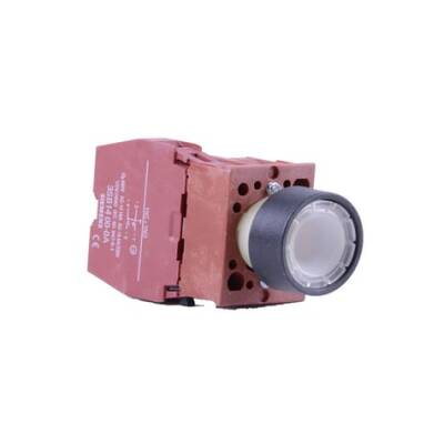 3SB1205-0AH01 SIEMENS 22 MM IŞIKLI YUVARLAK DÜZ BUTON 1 NA + 1 NK 4011209023017 - 1