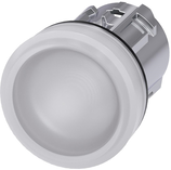 3SB6215-6AA60-1AA0 SIEMENS MONOBLOK SİNYAL LAMBASI PLASTİK BEYAZ 110 V AC/DC - 1