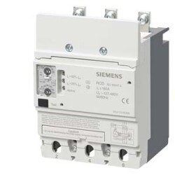 3VL9216-5GC30 SIEMENS SENTRON VL160 RCD MODÜLÜ 3 KUTUP 160A 127-480V 4011209472532