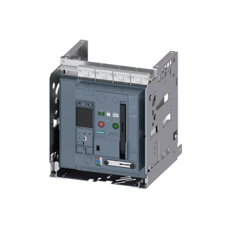 3WA1112-2AB02-0AA0 SIEMENS 1250A 55KA 3P BOY:1 3WA SERİSİ SENTRON AÇIK TİP TERMİK MANYETİK GÜÇ ŞALTERİ SABİT TİP ETU300 LSI TİPİ AÇTIRICILI TERMİK AYARLI 2N0-2NC YARDIMCI KONTAKLI - 1