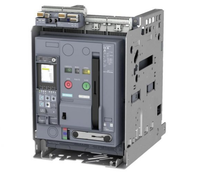 3WA1350-5AB02-0AA0 SIEMENS 5000A 100KA 3P BOY:3 SENTRON AÇIK TİP TERMİK MANYETİK GÜÇ ŞALTERİ SABİT TİP ETU300 LSI TİPİ AÇTIRICILI TERMİK AYARLI 2N0-2NC YARDIMCI KONTAKLI - 1