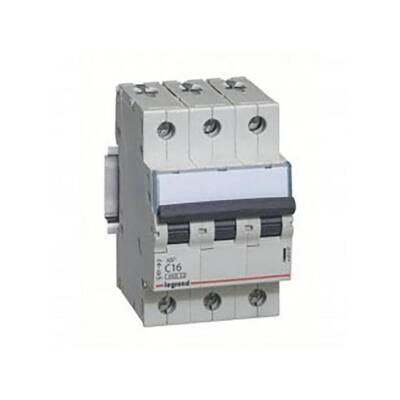 403686 LEGRAND XS³ 3 KUTUPLU C2A 6KA OTOMATİK SİGORTA - 1
