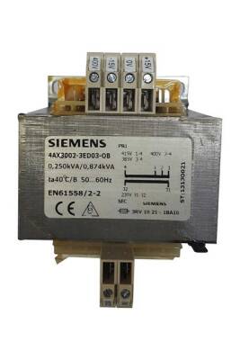4AX3002-3ED03-0B SIEMENS KUMANDA/İZOLASYON TRAFOSU 400/230V 250VA - 1