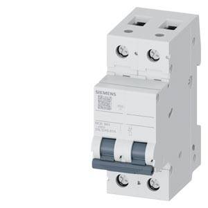 5SL3240-6YA SIEMENS 2X40A 4,5KA B TİPİ 70MM 2 FAZLI ANAHTARLI OTOMATİK SİGORTA ÇABUK KARAKTERLİ 4047624627615 - 1