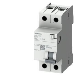 5SV5314-6 SIEMENS 2X40A 240V 30mA A TİPİ FI 70MM MONOFAZE FAZ-NÖTR BAĞLANTILI KAÇAK AKIM KORUMA RÖLESİ
