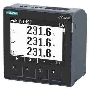 7KM3220-0BA01-1DA0 SIEMENS SENTRON PAC3220 ENERJİ ANALİZÖRÜ - 1