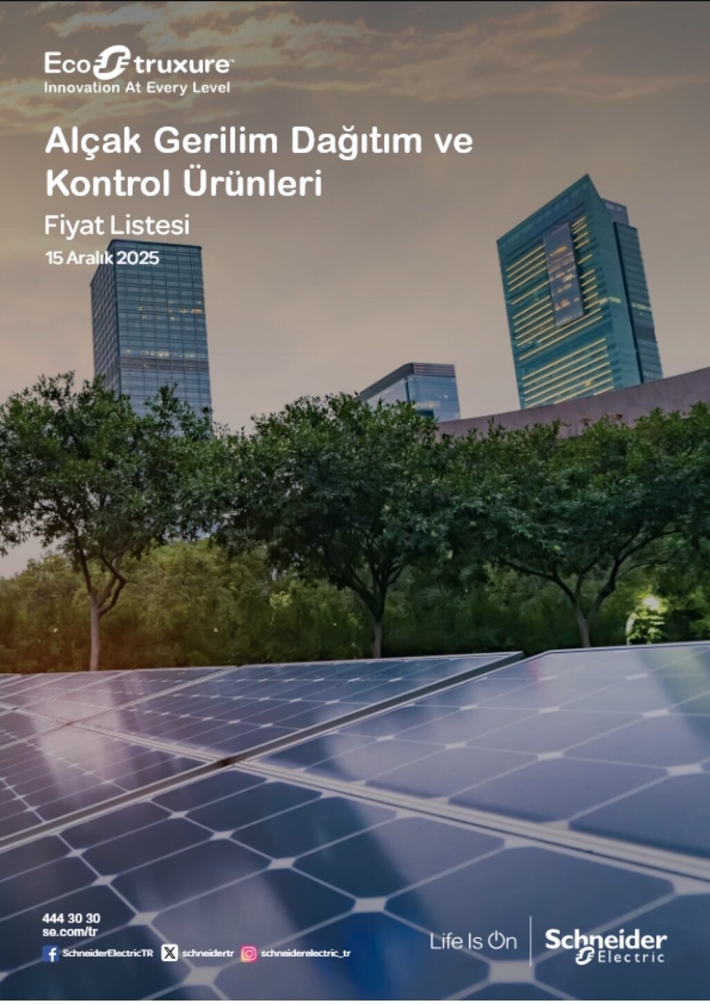 Schneider Electric Alçak Gerilim Dağıtım ve Kontrol Ürünleri Fiyat Listesi