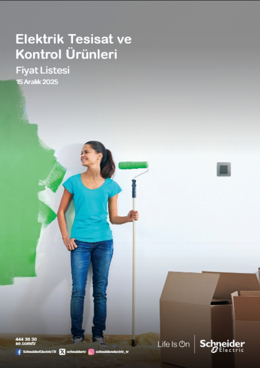 Schneider Electric Elektrik Tesisat ve Kontrol Ürünleri Fiyat Listesi