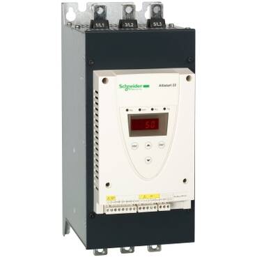 ATS22C17Q SCHNEIDER AG 400V AC TRİFAZE 90KW 162A YUMUŞAK YOLVERME VE DURDURMA ÜNİTESİ - 1