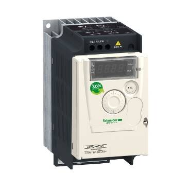 ATV12H075M3 SCHNEIDER ELECTRIC 0,75 KW 200/240V AC MONOFAZE MOTOR HIZ KONTROL CİHAZI - 1