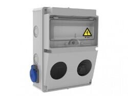 BD2-2201-2020 BEMİS 2 ÖN DELİK BOŞ -1X16A 2 YAN KOMBİNASYON 210X300 8698523903162