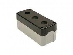 BT3-3000-0002 BEMİS ABS ÜÇLÜ SİYAH BUTON KUTUSU 8698523904084