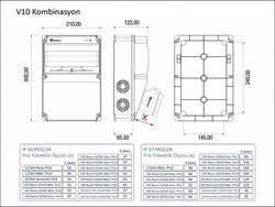 BD2-2234-2020 BEMİS KOMBİNASYON 220*300 5*32 8698523942048 - 1