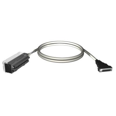 BMXFCA300 SCHNEIDER ELECTRIC KABLO SETİ MODİCON X80 20 YOLLU TERMİNAL SUB-D25 KONNEKTÖR 3M - 1