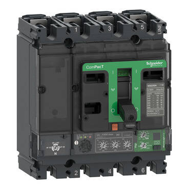C16F44V160 SCHNEIDER ELECTRIC NSX160F 36kA AT 415VAC 4.2 160A 4P 4D KOMPAKT ŞALTER - 1