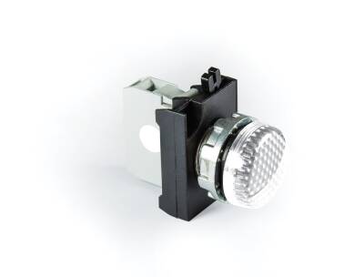 CM0B0XB EMAS CM SERİSİ METAL LED'Lİ 100-230V AC BEYAZ 22 MM SİNYAL - 2