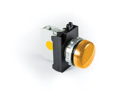 CM0S0XS EMAS CM SERİSİ METAL LED'Lİ 100-230V AC SARI 22 MM SİNYAL - 1