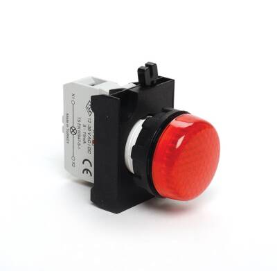 CP060XK EMAS CP SERİSİ PLASTİK LED'Lİ 12-30V AC/DC KIRMIZI 22 MM SİNYAL - 3