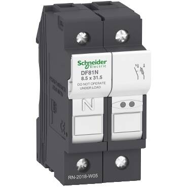 DF81N SCHNEIDER AG TESYS SİGORTA BAĞLANTI KESİCİ 1P N 25A SİGORTA BOYUTU 8,5 X 31,5 MM - 1