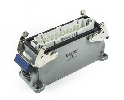 EBM24FD17 EMAS METAL 24 KONTAK DUVAR TİPİ FİŞ 16A YANDAN GİRİŞLİ 2 METAL MANDALLI ÇOK KONTAKLI - 1