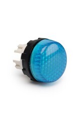 S222LM EMAS 230V AC 22MM MAVİ LED SİNYAL LAMBASI