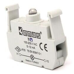 BS EMAS B SİNYAL SARI LEDLİ BLK 250