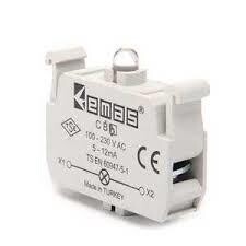 CK9 EMAS C SİNYAL YEŞİL BUTON LEDLİ 12-30V