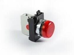 CM060XK EMAS C METAL LED SİNYAL KIRMIZI 12-30