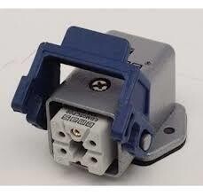 EBM05PE46 EMAS EĞİK PRİZ METAL MANDALLI 5 KONTAKLI