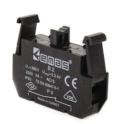 PVB2 EMAS PV ÇİFT HIZLI STOP KONTAK BLOK