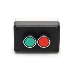 PY2AB EMAS YUKSEK GRI-SIYAH PL. KUTU IKILI START/STOP KIRMIZI