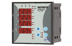 M1173 ENTES EPM-04C 96X96 220VAC ELEKTRONİK MULTİMETRE 8699421406410 - 1
