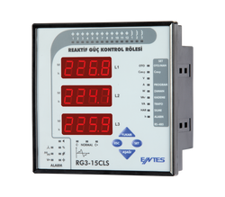 M2157 ENTES RG3-15CLS 144X144 220VAC REAKTİF GÜÇ KONTROL RÖLESİ 8699421416549 - 1