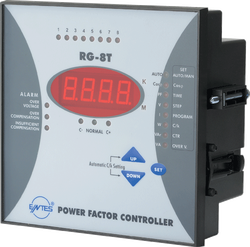 M3991 ENTES RGP-15SRW 144X144 85V-300V AC/DC SEGMENT LCD’Lİ BEYAZ BACKLİGHT’LI REAKTİF GÜÇ KONTROL - 1