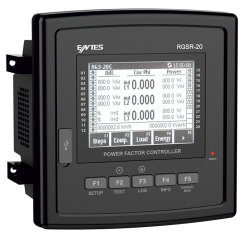 RGSR-15S ENTES 12 KADEME SVC 144X144 85V-300VAC/DC GRAFİK LCD'Lİ T/İ REAKTİF GÜÇ KONTROL RÖLESİ M3774