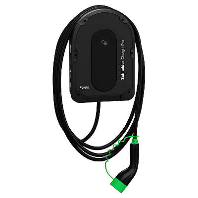 EVB4S22NC0 SCHEIDER ELECTRIC EVLİNK CHARGE PRO 7.4-11-22kW UYUMLU 7 METRE KABLOLU 16-32A ELEKTRİK ŞARJ İSTASYONU - 1