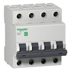 EZ9F34425 SCHNEIDER ELECTRIC EASY9 4P 25A 4.5KA C TİPİ OTOMATİK SİGORTA - 2