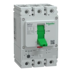 G25F3A250 SCHNEIDER ELECTRIC GoPact MCCB 250F 3P3D 250A 36KA AYAR SAHALI KOMPAK ŞALTER