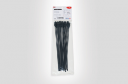 SOFTFIX-S-TPU-BK-XK HELLERMANNTYTON 260X7 MM GERİ AÇILABİLİR ESNEK KABLO BAĞI (12 ADET) 4031026231488 - 1