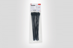 SOFTFIX-S-TPU-BK-XK HELLERMANNTYTON 260X7 MM GERİ AÇILABİLİR ESNEK KABLO BAĞI (12 ADET) 4031026231488