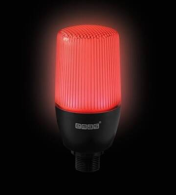 IF5R220XM05 EMAS IF SERİSİ KIRMIZI 220V AC SABİT ANAHTAR KONTROLLÜ M22 VİDALI LED İKAZ 55MM - 1