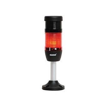 IK51L220ZM03 EMAS IK SERİSİ İKİ KATLI 220V AC BUZZERLI 100MM BORULU PLASTİK AYAKLI LED KOLON 50MM - 1
