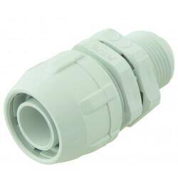 RPG 112 KARDEŞ ELEKTRİK PVC RAKOR GRİ PG11 Q12 MM IP65 8010730009404 - 1