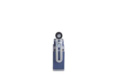 L51K13MEP122 EMAS L51 METAL GÖVDE 18 MM PLASTİK AYARLANABİLİR KOLLU MAKARA ANİ HAREKETLİ 1NO+1NC SINIR ŞALTER - 1