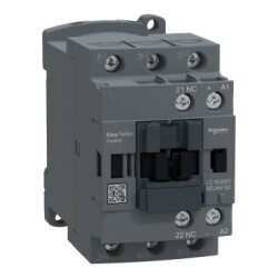 LC1E2501BD SCHNEIDER ELECTRIC KONTROL LC1E3P(3NA)AC-3<=440V25A24V DC BOBİN1 NK YARDIMCI KONTAK EASY TESYS KONTAKTÖR 3606487144373