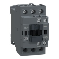 LC1E3801BD SCHNEIDER ELECTRIC 18,5KW 38A 1NK KONTAKTÖR 24VDC KUMANDA BOBİNLİ 3606487144397